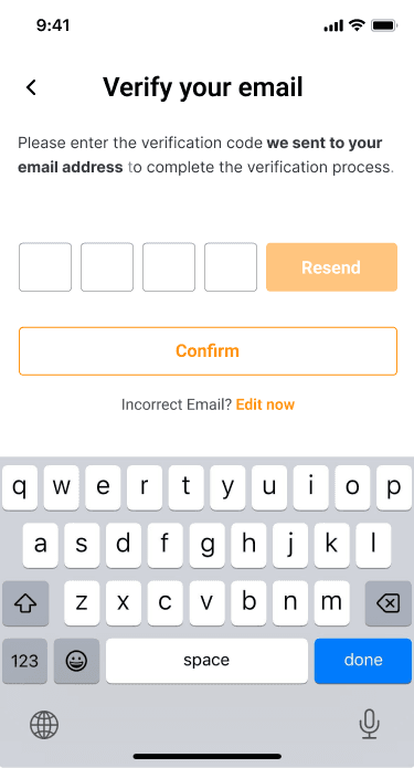 Travel account email-verification introduction